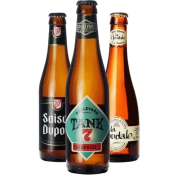 Selectie van saison bieren uit ons assortiment