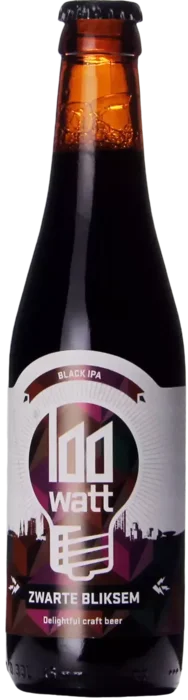 100 Watt Zwarte Bliksem 33 Black IPA Bier kopen