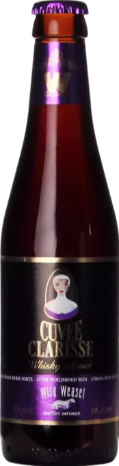 Wilderen Cuvee Clarisse Wild Weasel Whisky Infused 33cl 33 Quadrupel Bier kopen