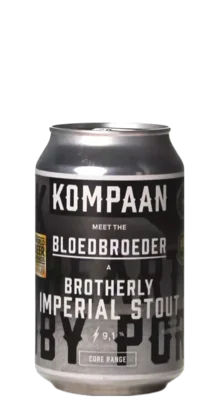 Kompaan Bloedbroeder Blik 33 Stout Bier kopen