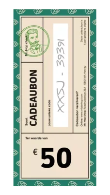 Cadeaubon €50 Bier kopen