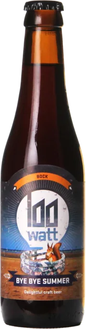 100 Watt Bye Bye Summer 33 Herfstbok Bier kopen