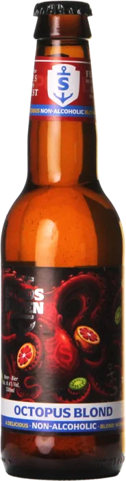 Stadshaven Octopus Blond 0.4 33 Alcoholvrij Bier kopen