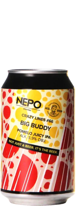 Nepo Brewing Crazy Lines #66 Big Buddy 33 IPA Bier kopen