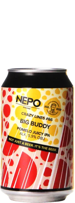 Nepo Brewing Crazy Lines #66 Big Buddy 33 IPA Bier kopen