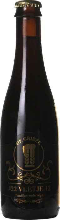 De Grieze BA #22 Vletje 12 Pauillac Rode Wijn Barrel Aged 37,5 Quadrupel Bier kopen