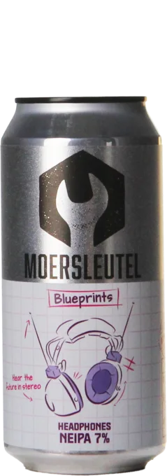 De Moersleutel Blueprints: Headphones 44 IPA Bier kopen
