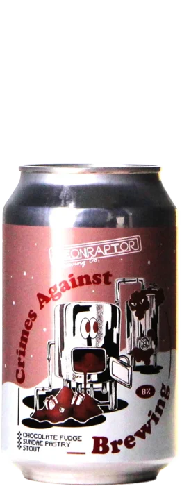 Neon Raptor Crimes Against Brewing Chocolate Fudge Sundae 33 Stout Bier kopen