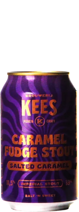 Kees Caramel Fudge Stout Salted Caramel 33 Stout Bier kopen