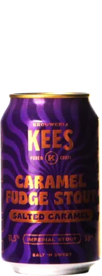 Kees Caramel Fudge Stout Salted Caramel 33 Stout Bier kopen