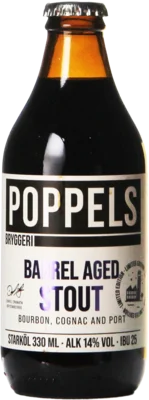 Poppels Barrel Aged Stout Bourbon Cognac And Port 33 Stout Bier kopen