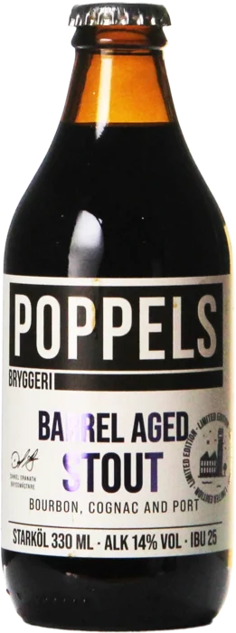 Poppels Barrel Aged Stout Bourbon Cognac And Port 33 Stout Bier kopen
