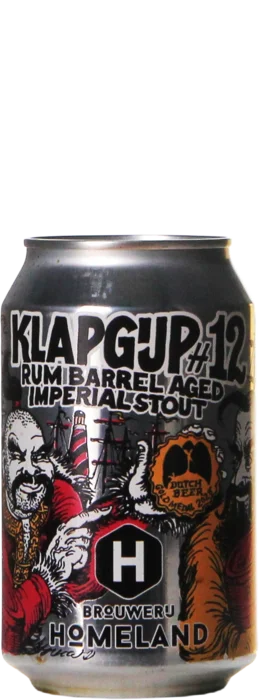 Homeland Klapgijp 12 Rum Barrel Aged Zwartbaard 33 Stout Bier kopen