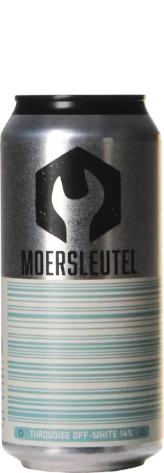 De Moersleutel / Pinta Barcode Turquoise Off-white 44 Stout Bier kopen