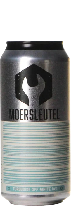 De Moersleutel / Pinta Barcode Turquoise Off-white 44 Stout Bier kopen