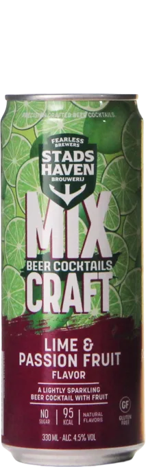 Stadshaven Mix Craft Lime & Passionfruit 33 Mixdrank Bier kopen