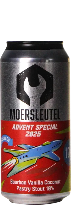 De Moersleutel Advent Special 2025: Bourbon Vanilla Coconut 44 Stout Bier kopen
