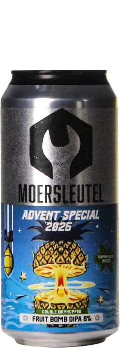 De Moersleutel Advent Special: Fruit Bomb Double Dryhopped 44 IPA Bier kopen