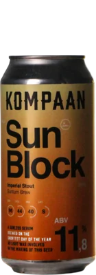 Kompaan Sun Block 2026 33 Stout Bier kopen