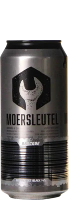 De Moersleutel Barcode Silver & Jet Black 44 Stout Bier kopen