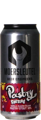 De Moersleutel Pastry Factory: Vanilla Glazed Eclair 44 Stout Bier kopen