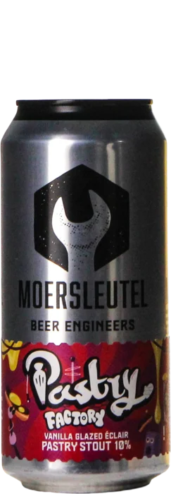 De Moersleutel Pastry Factory: Vanilla Glazed Eclair 44 Stout Bier kopen