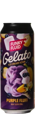 Funky Fluid Gelato: Purple Fluff