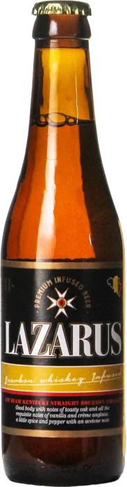 Broeder Jacob Lazarus Bourbon Whiskey Infused 33 Zwaar Blond Bier kopen