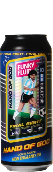 Funky Fluid Hand of God (Final Eight - Argentina) 50 IPA Bier kopen