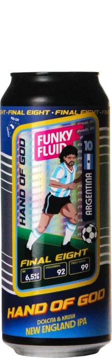 Funky Fluid Hand of God (Final Eight - Argentina) 50 IPA Bier kopen