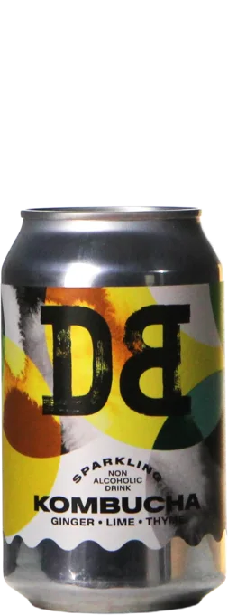 Dutch Bargain Kombucha Ginger, Thyme & Lime 33 Alcoholvrij Bier kopen