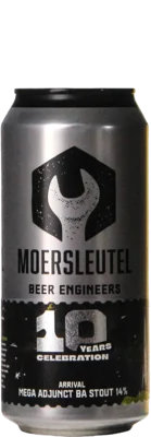 De Moersleutel 10 Years: Arrival 44 Stout Bier kopen