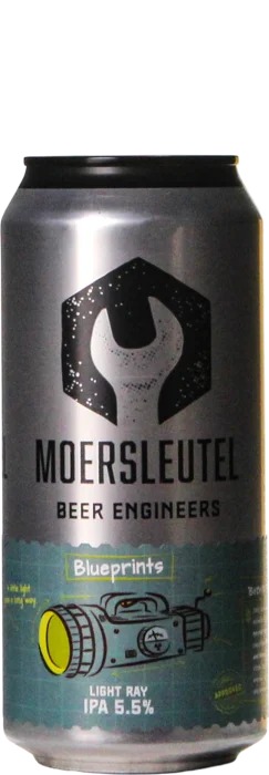 De Moersleutel Blueprints: Light Ray 44 IPA Bier kopen
