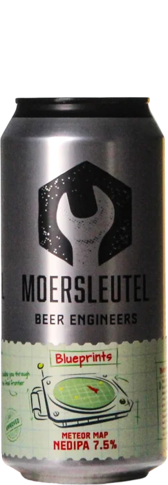 De Moersleutel Blueprints: Meteor Map 44 IPA Bier kopen