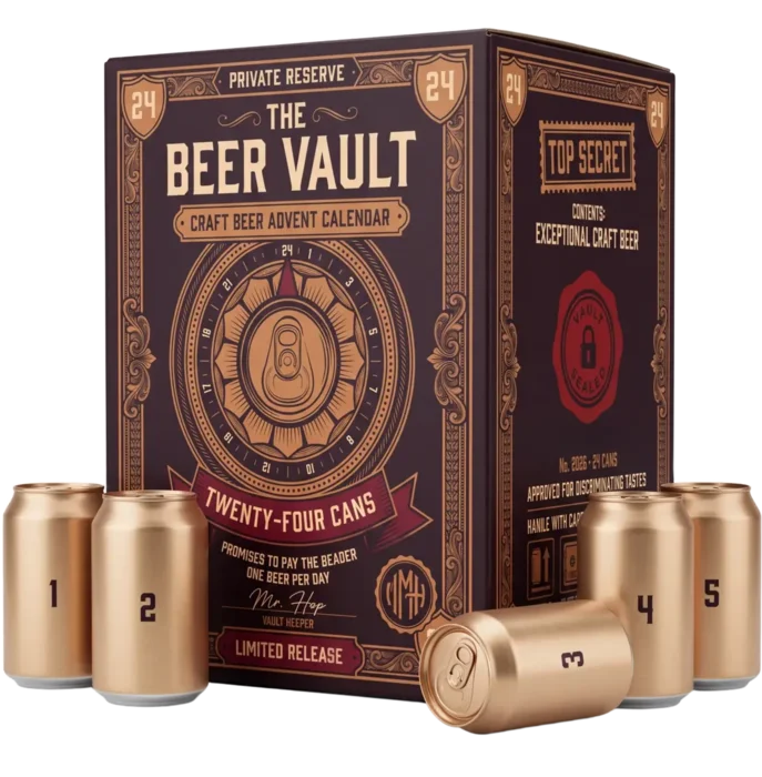 Bier Adventskalender 2026 Mr. Hop - The Beer Vault met 24 speciaalbieren