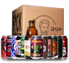 Bierpakket belgische en nederlandse blikken