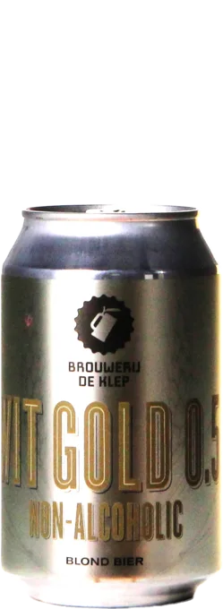 Brouwerij de Klep Wit Gold Blond 0.5