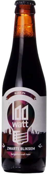 100 Watt Zwarte Bliksem 33 Black IPA Bier kopen