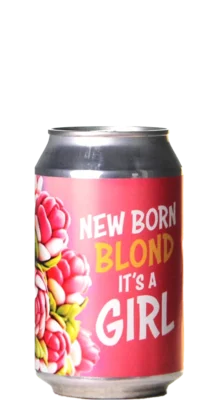 New Born Blond It's A Girl (Geboortebier)