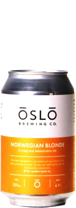 Oslo Brewing Norwegian Blonde