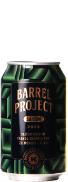 Kees Barrel Project 2025 Dark Saison Brandy BA