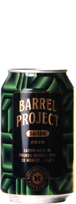 Kees Barrel Project 2025 Dark Saison Brandy BA