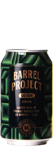 Kees Barrel Project 2025 Dark Saison Brandy BA