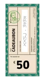 Cadeaubon €50