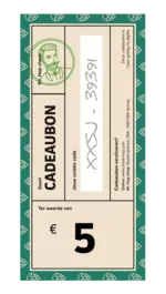 Cadeaubon €5